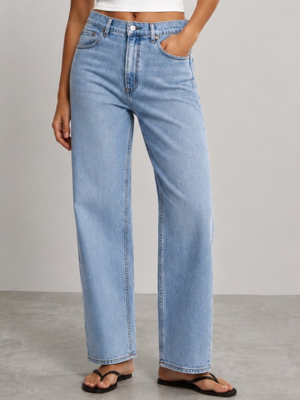 ABERCROMBIE & FITCH Ultra High Rise Ankle Straight Stretch Jeans Light Wash 32